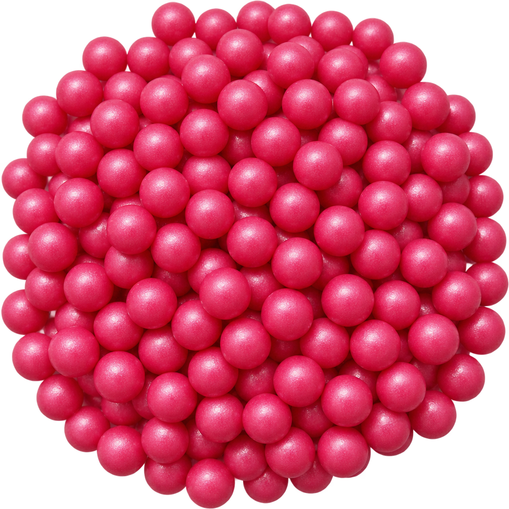 SUGARMILL HOT PINK PEARL 4MM 100 GRAMS
