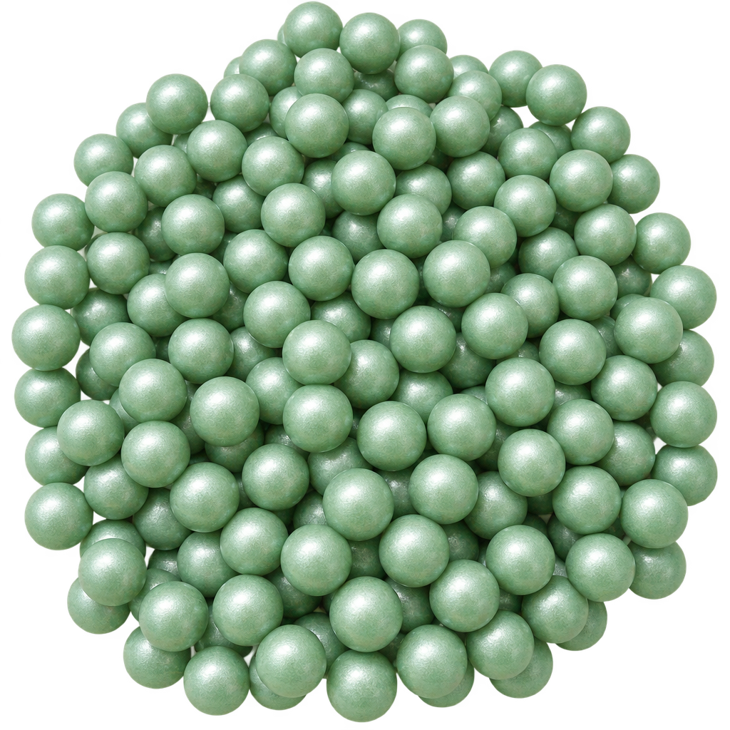 SUGARMILL GREEN PEARL 6MM 100 GRAMS