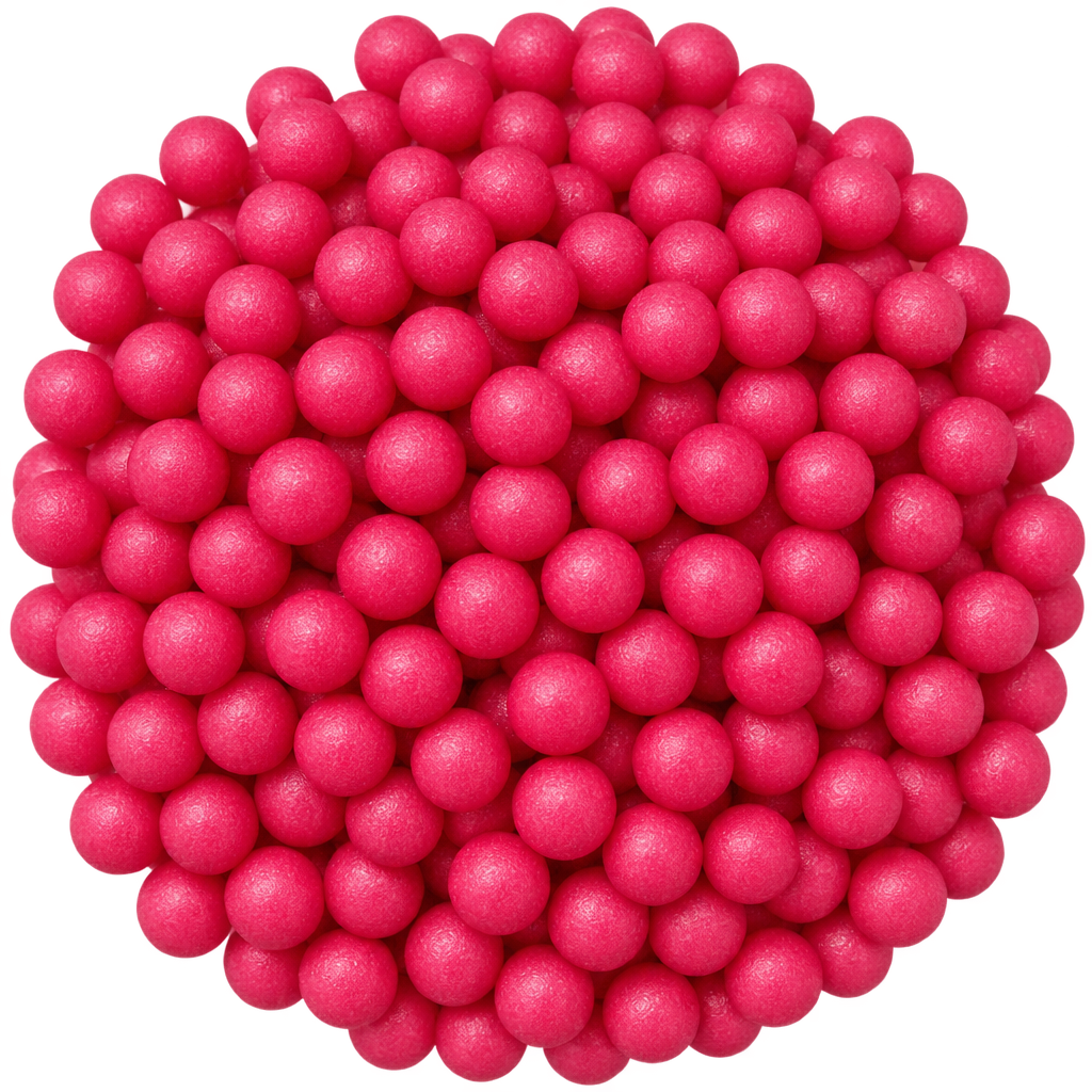 SUGARMILL HOT PINK PEARL 6MM 100 GRAMS