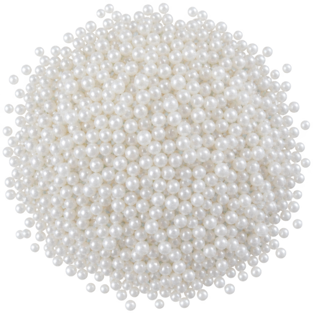 SUGARMILL PEARL WHITE 2MM 100 GRAMS