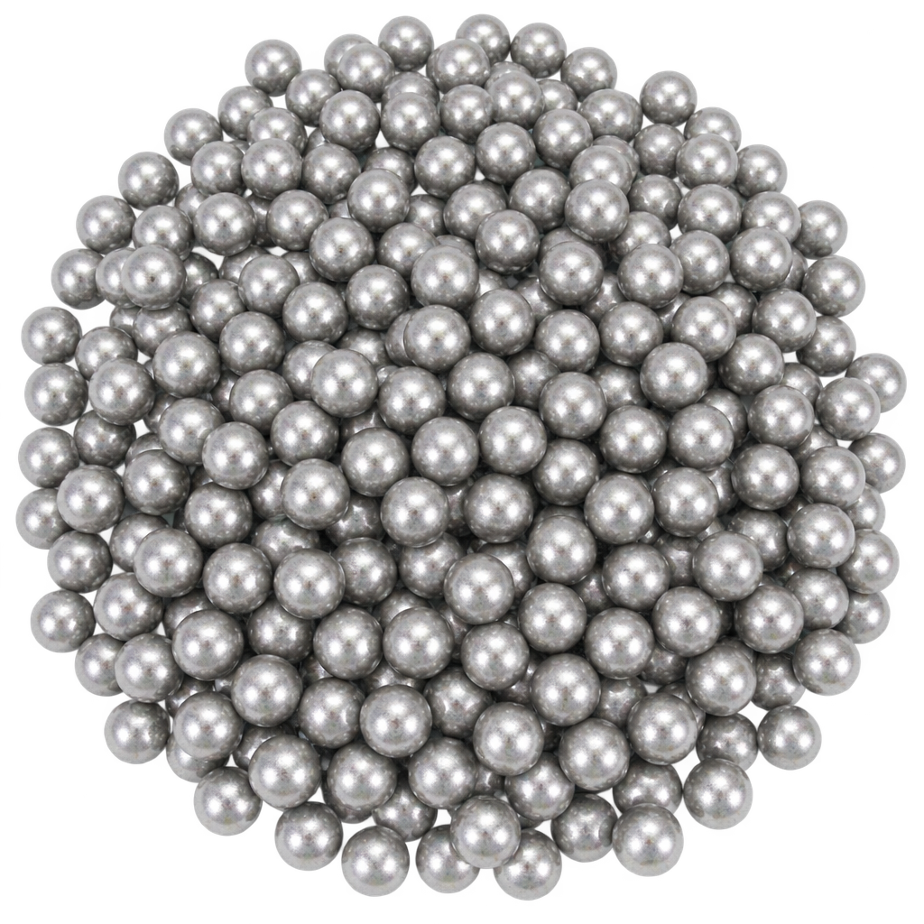 SUGARMILL SILVER PEARL 6MM 100 GRAMS