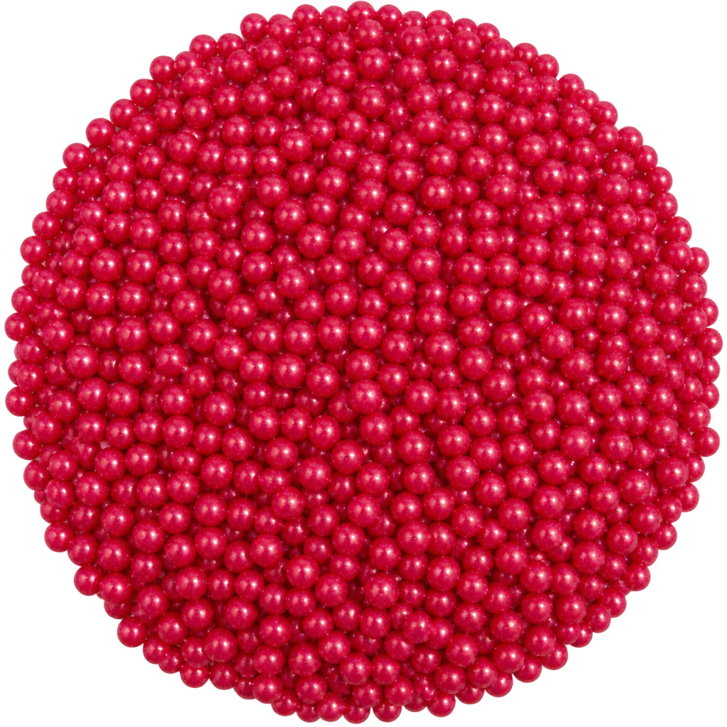 SUGARMILL RED PEARL 2MM 100 GRAMS