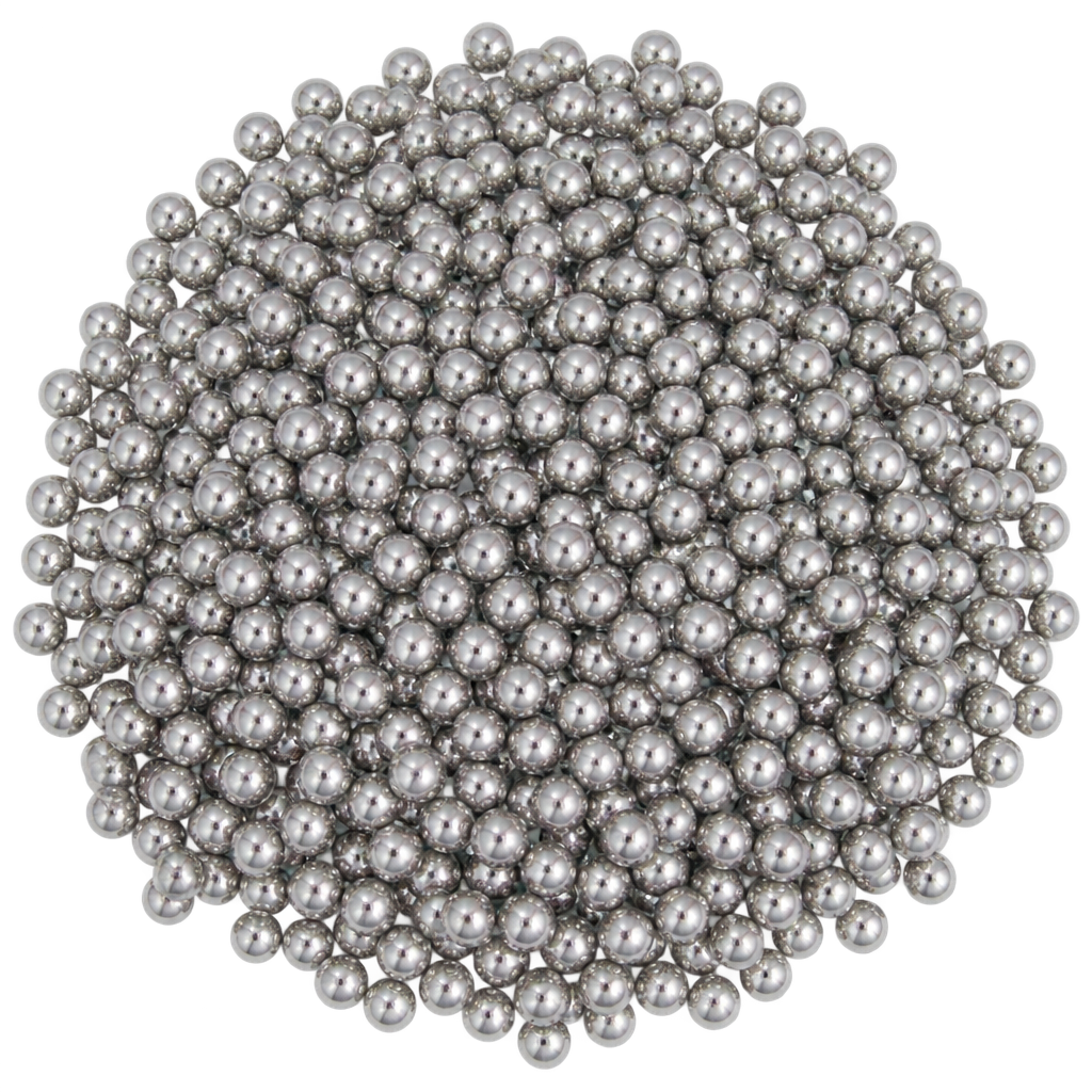 SUGARMILL SILVER PEARL 4MM 100 GRAMS