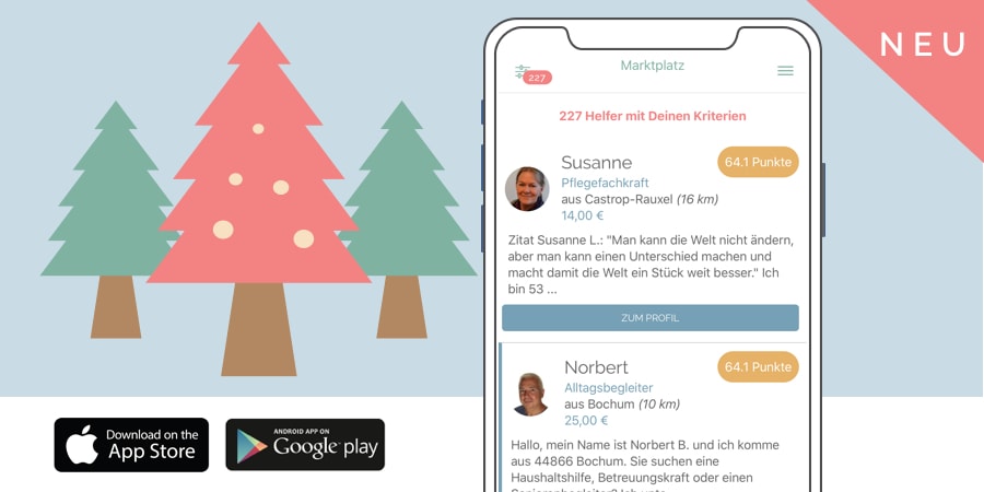 Die Pflegix App – jetzt auch für Familien verfügbar!
