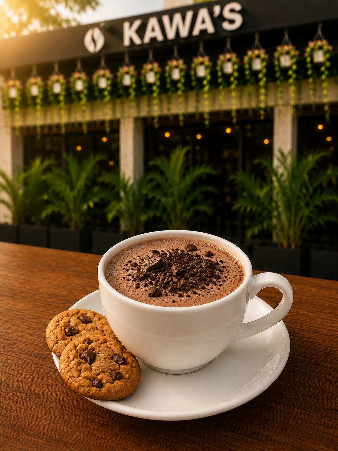 Chocolate Cookie Latte