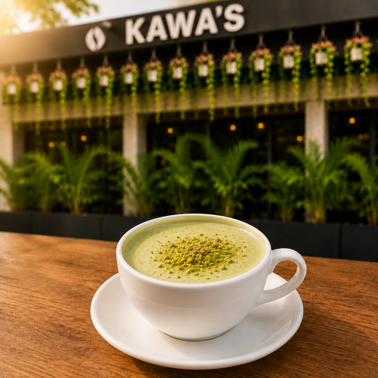 Pistachio Latte