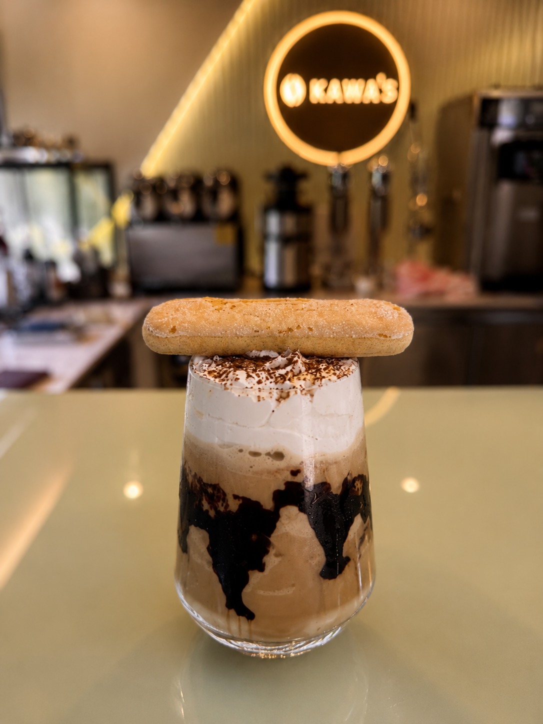 Iced Tiramisu Latte