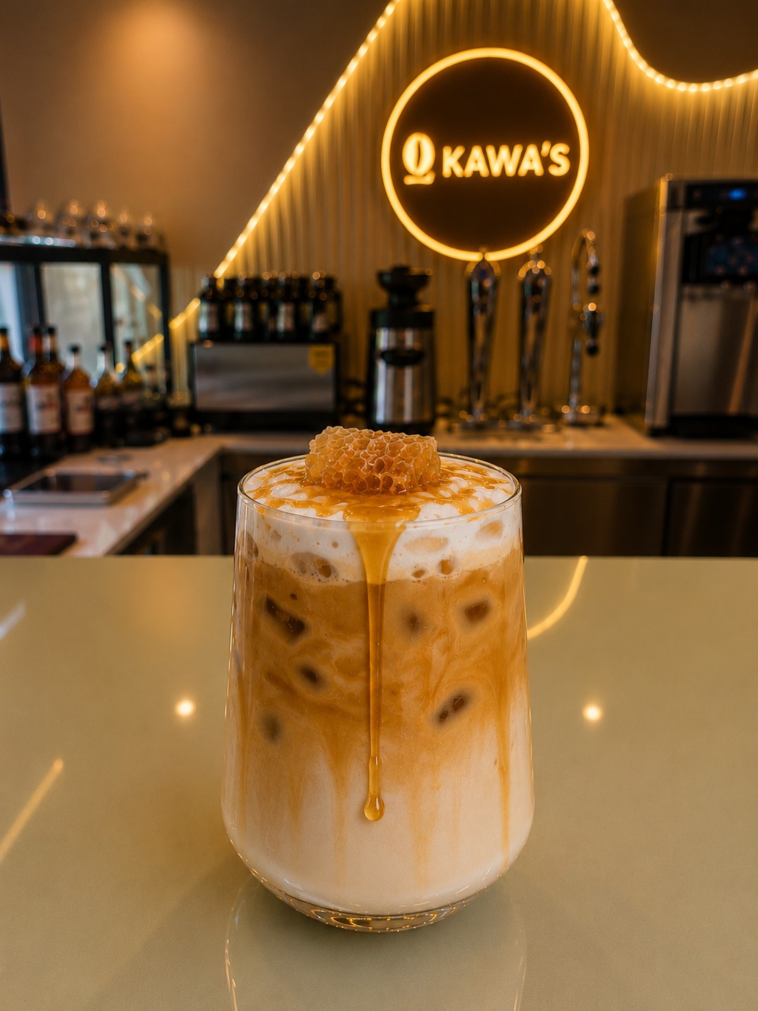 Honey Cloud Latte