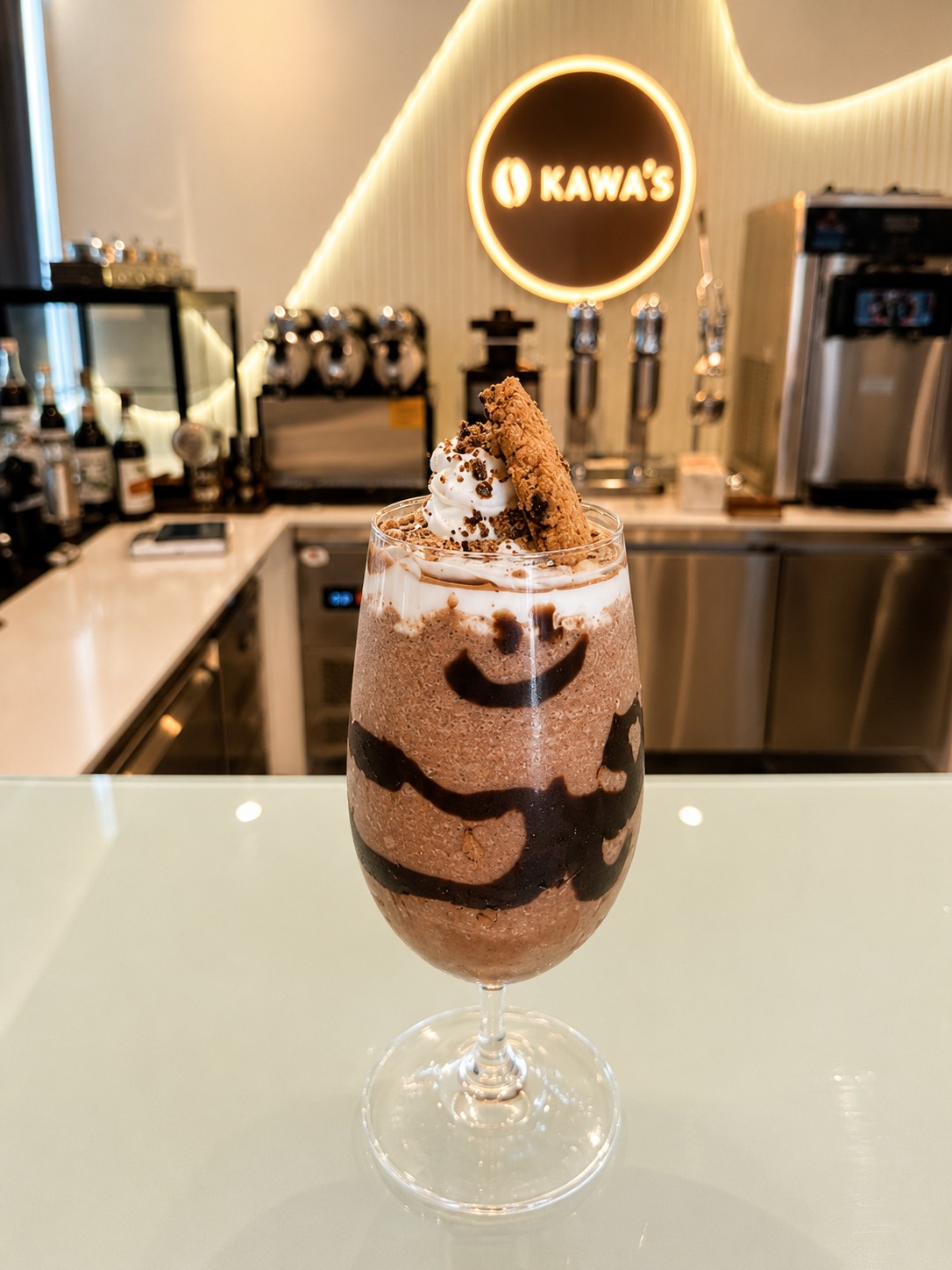 Chocolate Cookie Frappe