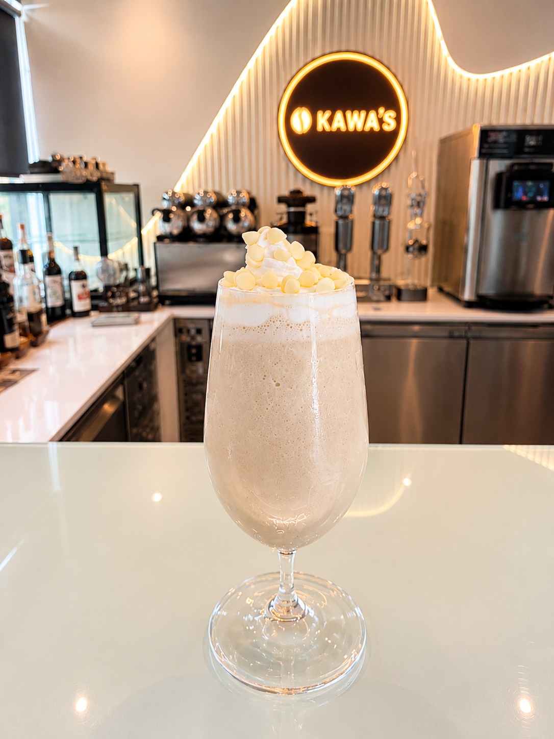 White Chocolate Matcha Frappe
