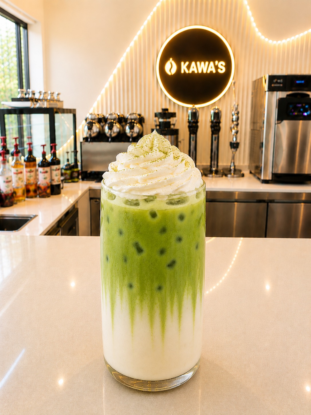 Vanilla Matcha Latte