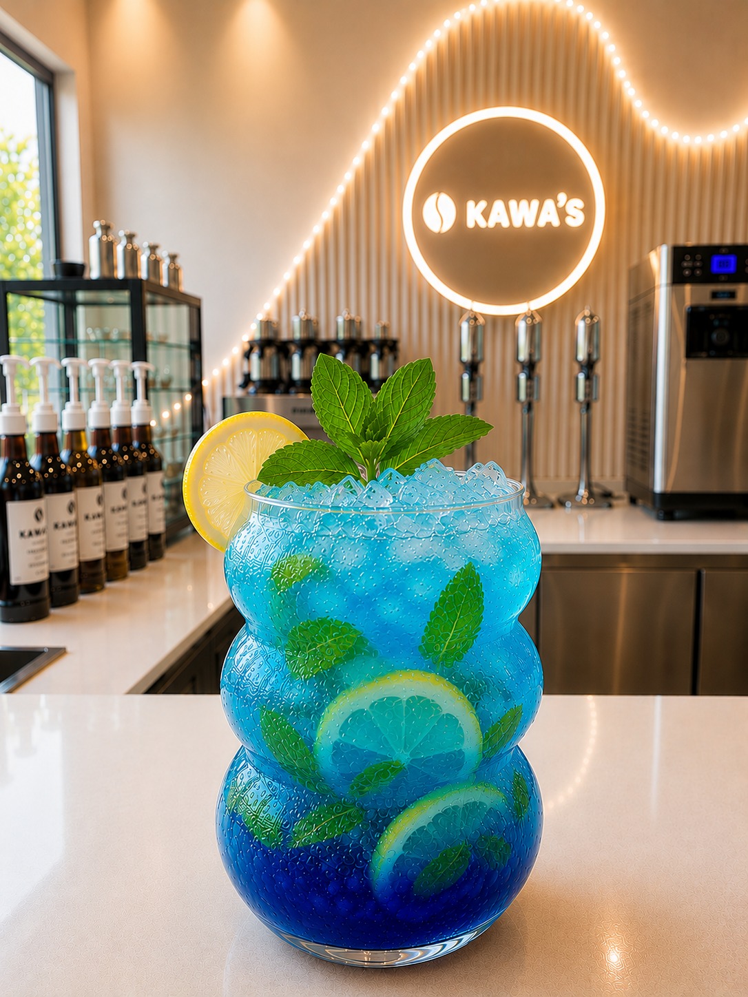 Blue Lagoon Mojito
