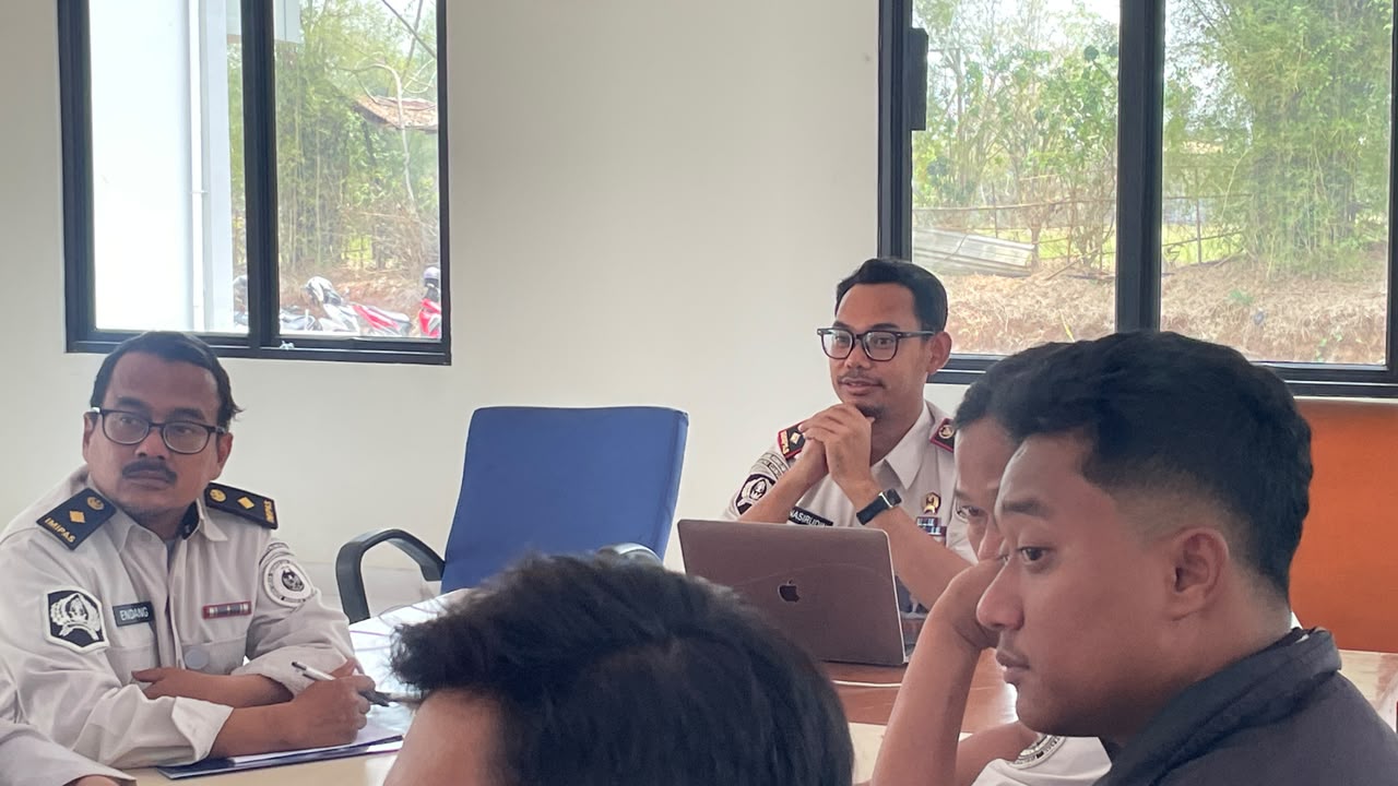 Matangkan Persiapan FGD Kelayan Binter, Bapas Ciangir Perkuat Koordinasi dan Sinergi Petugas