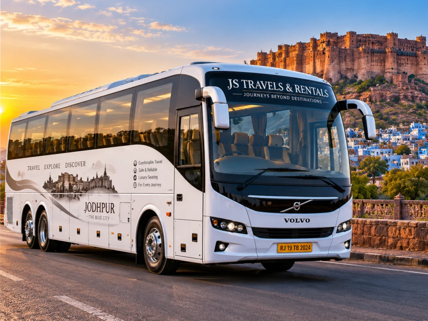 Bus Travel in Jodhpur