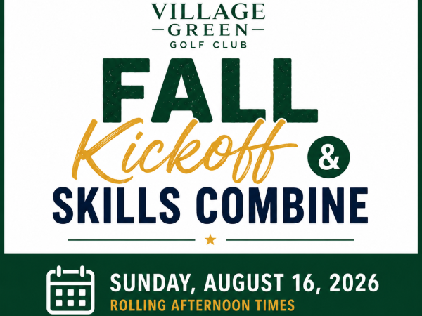 Village Green Fall Junior Golf Kickoff & Skills Combine
