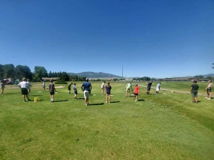 Pondera GC AGA Junior Golf Clinic. Conrad, MT 5-9yo age group