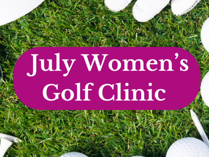 July Women's Golf Clinic (5:00 PM)