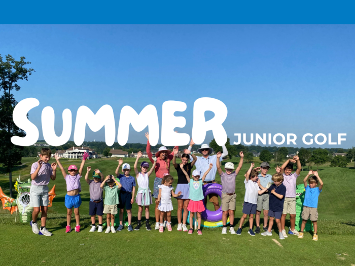 SUMMER Junior Golf Programming Ages 4 - 7 (Tuesday Group)
