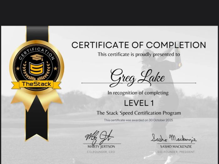 Speed Training Clinic w/STACK