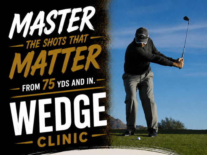 Wedge Clinic - Master the shots that matter.