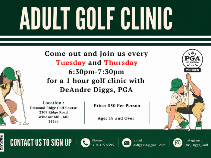 Adult Golf Clinic