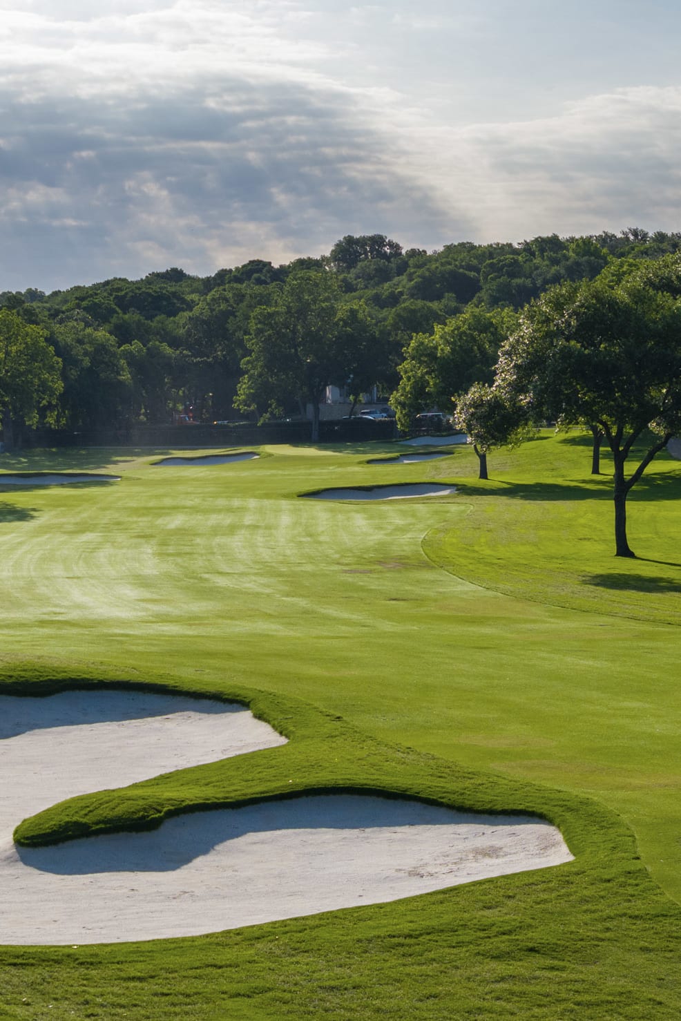 Hole 1 at Colonial Country Club