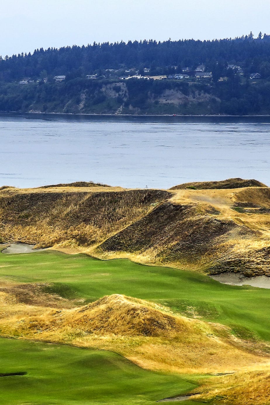 Hole 1 at Chambers Bay GC 2