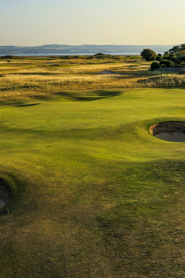 Hole 1 at Royal Liverpool