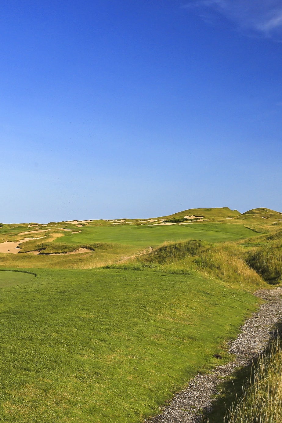 Hole 1 at Whistling Straits