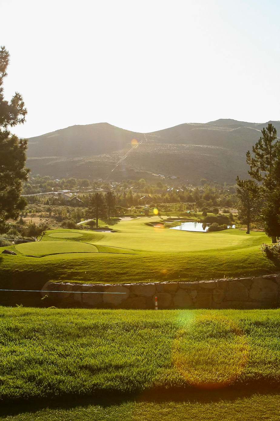 Hole 1 at Montreux G&CC