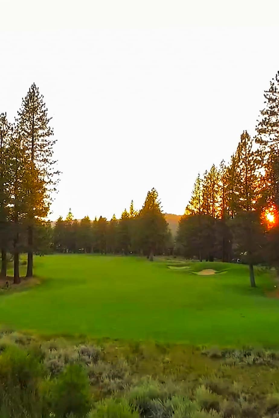 Hole 1 at Tahoe Mountain Club (Old Greenwood)