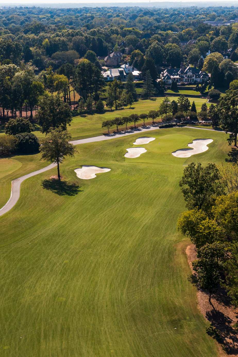 Hole 1 at Quail Hollow Club