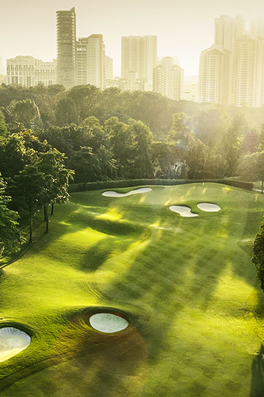 Hole 1 at TPC Kuala Lumpur