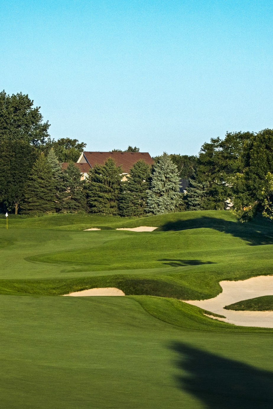 Hole 1 at TPC Twin Cities
