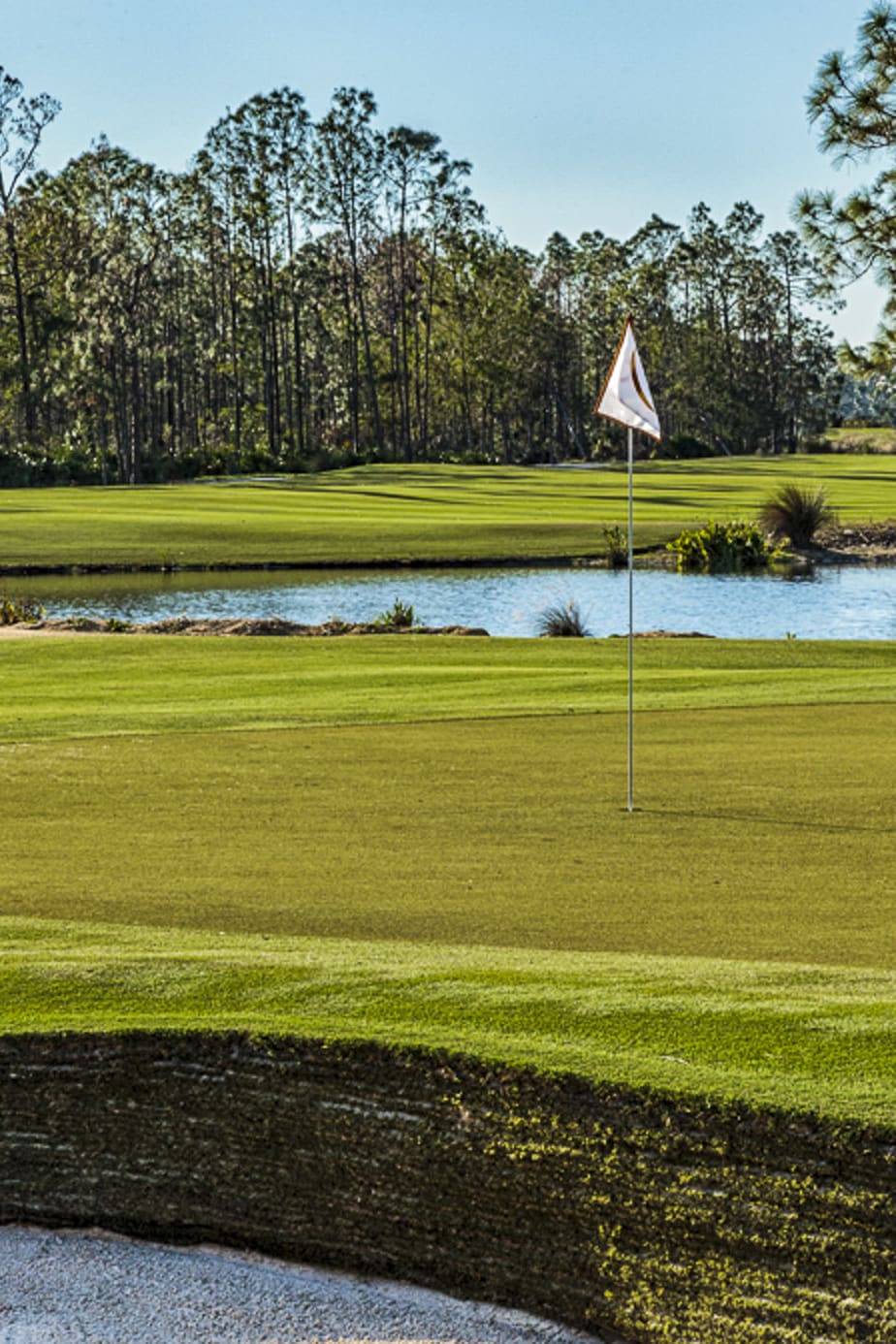 Hole 1 at Tiburón Golf Club