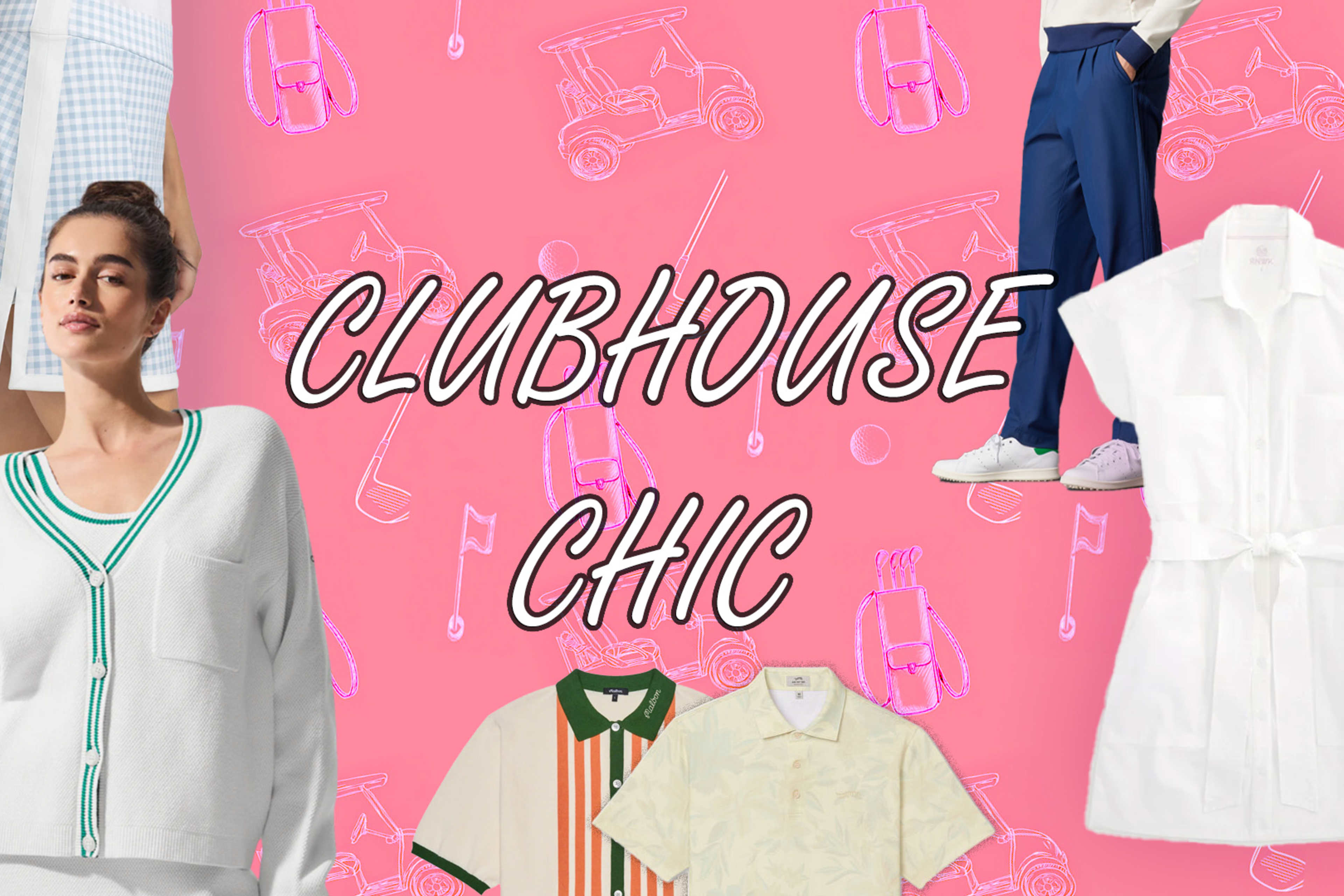 Style meets the fairway: Elevated looks for the on-course fashionista