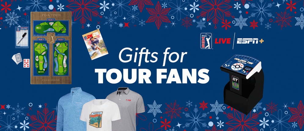 PGA TOUR Holiday Gift Guide Gifts for TOUR Fans