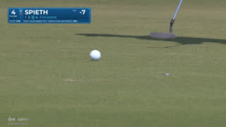 Jordan Spieth curls in 11-foot birdie putt at Cognizant Classic
