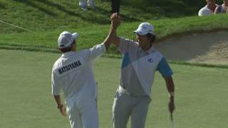 Hideki Matsuyama claims his first PGA TOUR victory at the Memorial