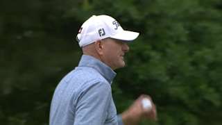 Steve Flesch makes birdie on No. 13 at Mitsubishi Electric Classic