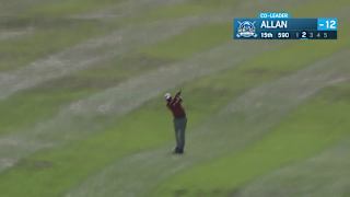 Steve Allan makes birdie on No. 15 at Boeing Classic