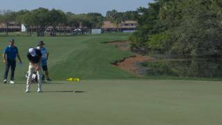 Rikuya Hoshino pours in 15-foot birdie putt at Cognizant Classic