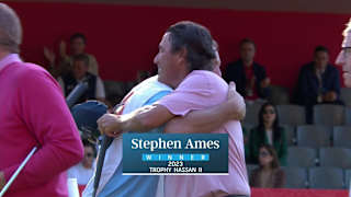 Stephen Ames taps in for par to cement win at Trophy Hassan II