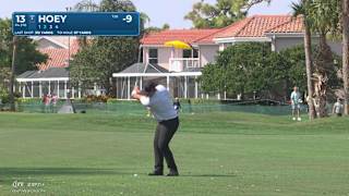 Rico Hoey sticks wedge tight leading to tap-in birdie at Cognizant Classic