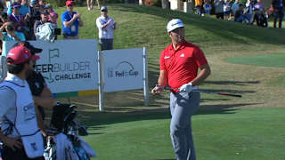 Jon Rahm's stellar tee shot on No. 13 at CareerBuilder