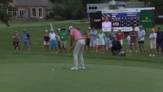 Stewart Cink makes short birdie putt at Ally Challenge