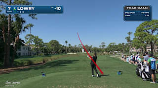 Shane Lowry plays slope well to set up birdie at Cognizant Classic