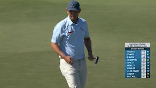 Rico Hoey makes birdie putt at Cognizant Classic