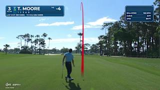 Taylor Moore reaches green in two to set up birdie at Cognizant Classic