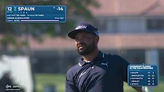 J.J. Spaun buries 23-foot birdie putt at Cognizant Classic